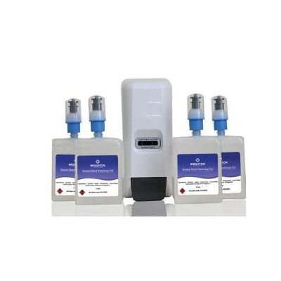 Cleera Starter Pack Dispenser & 4 Hand Sanitiser Gel