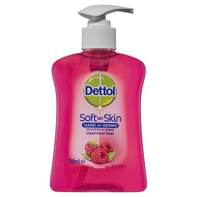 Dettol Liquid Hand Wash Raspberry Pump 250ml