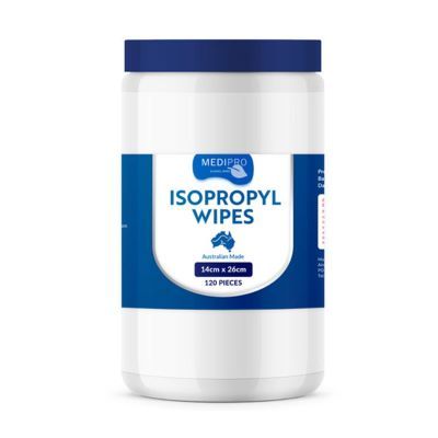Medipro Isopropyl Wipes Canister 120