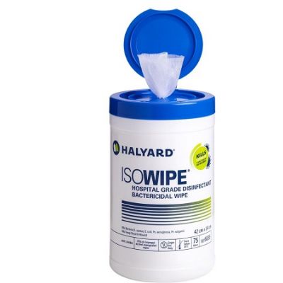 Isowipes Bactericidal Wipes