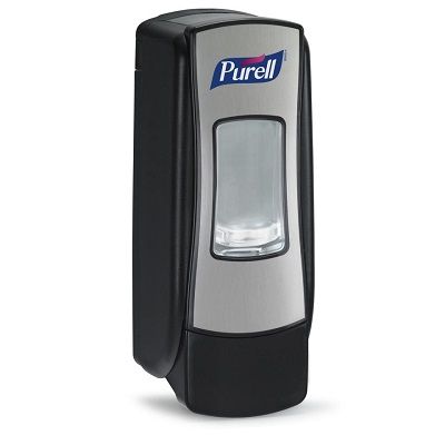 Purell Chrome/Black Adx Manual Dispenser