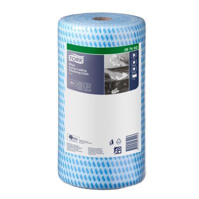 Tork® Blue Long-Lasting Cleaning Cloth